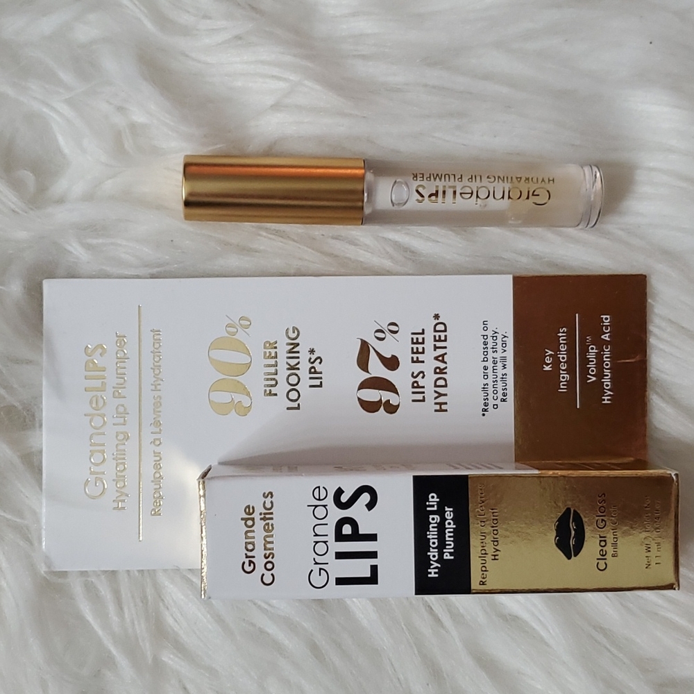 Grande Cosmetics, grande lips, lip plumper,clear, deluxe sample 1ml, "5 for $20"
